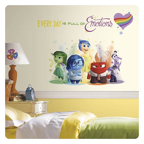 Inside Out Burst Peel and Stick Giant Wall Decals